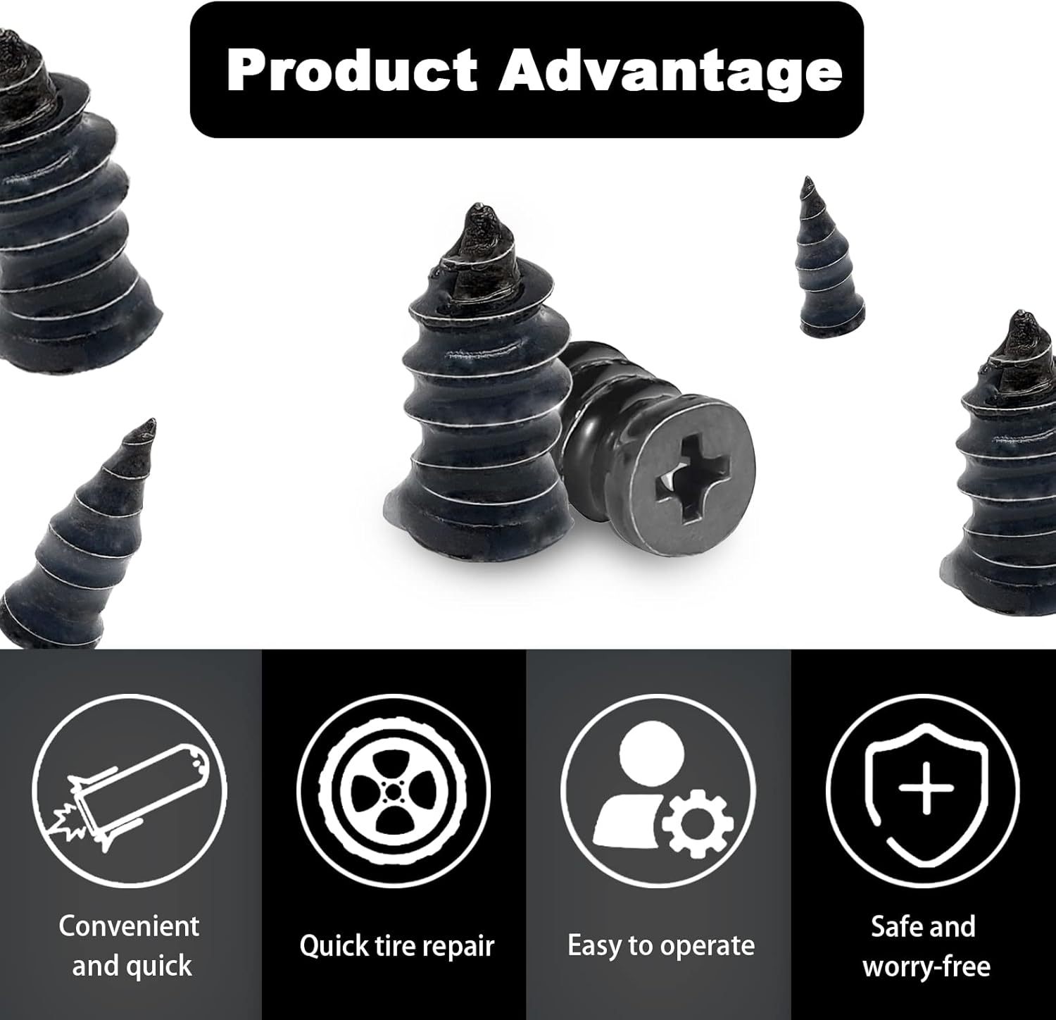 Trailside Tire Plug Kit, 60 Piece - Image 8