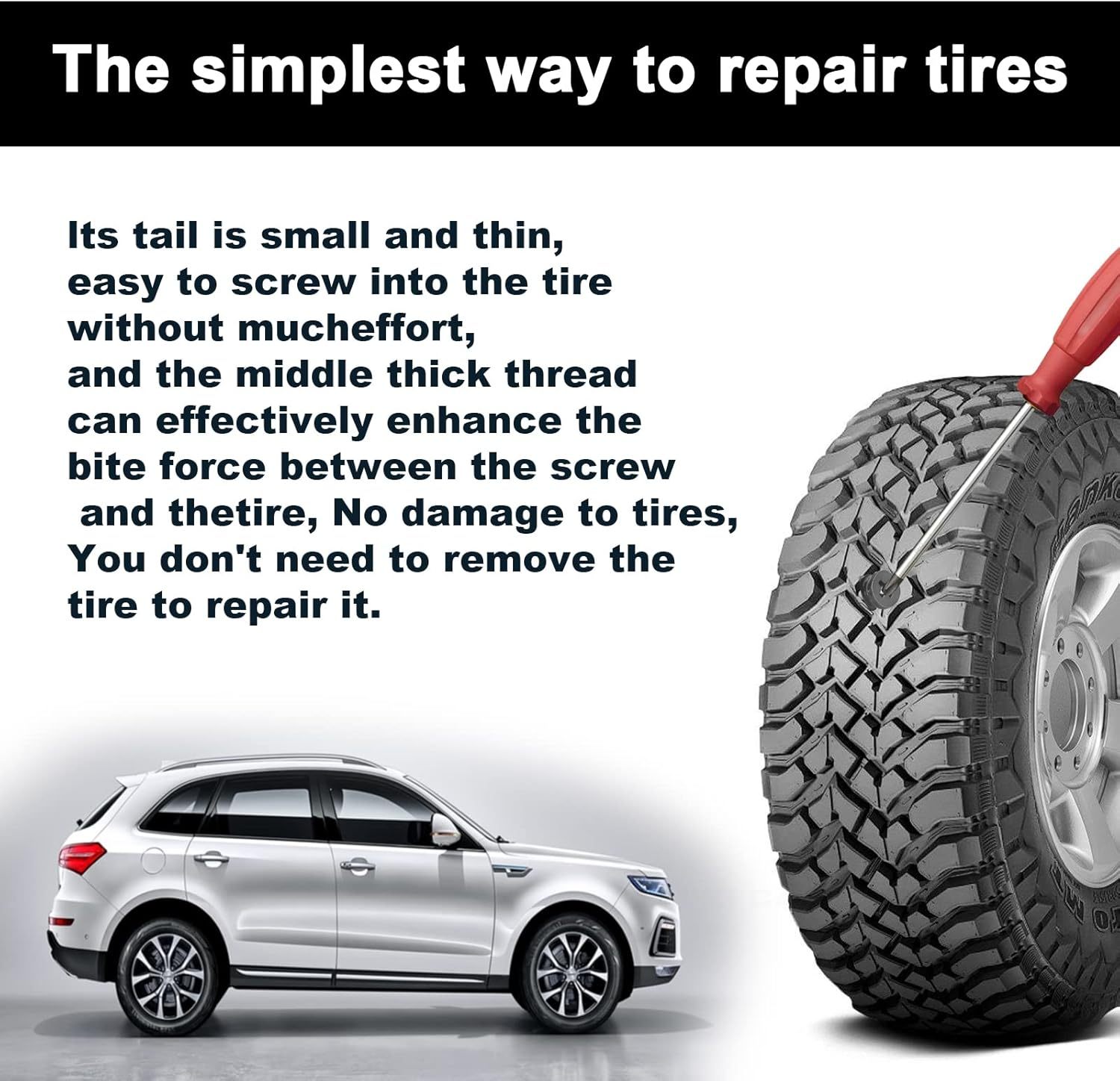 Trailside Tire Plug Kit, 60 Piece - Image 5