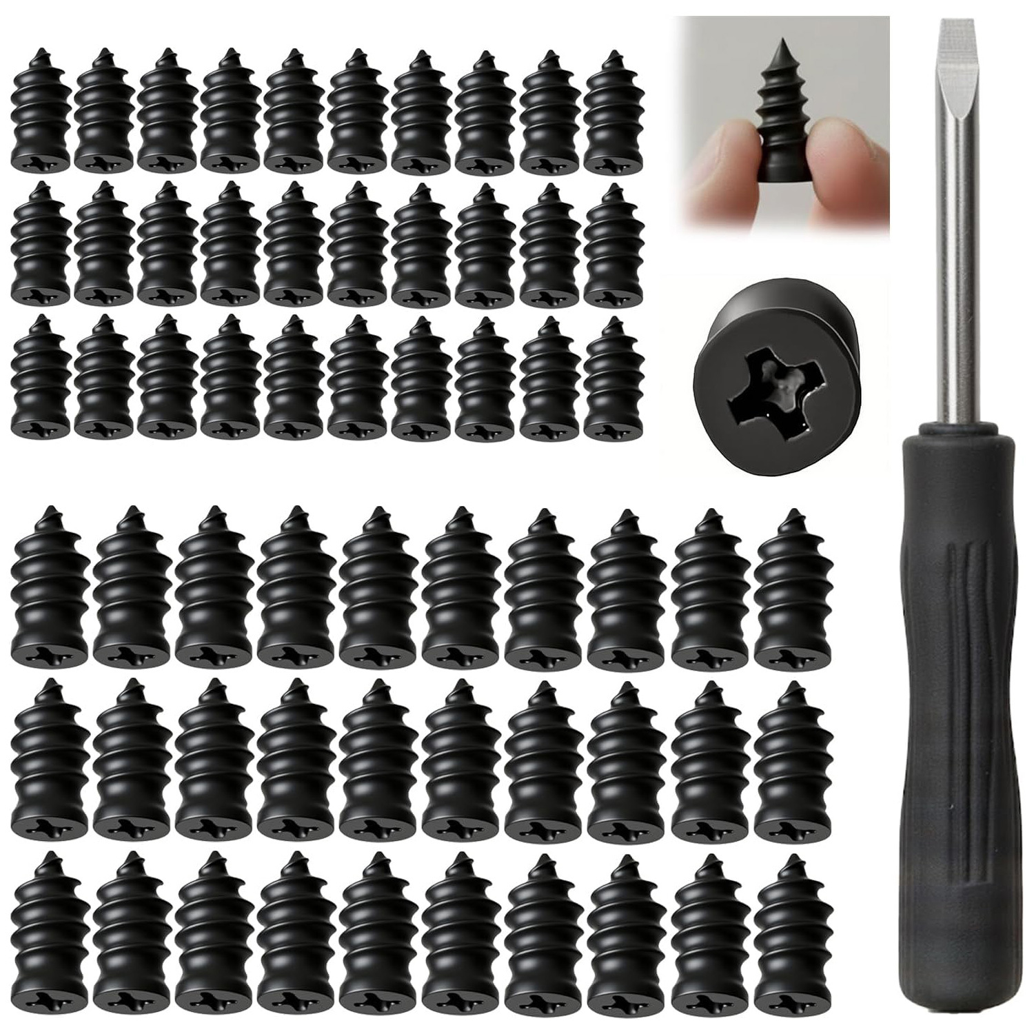 Trailside Tire Plug Kit, 60 Piece